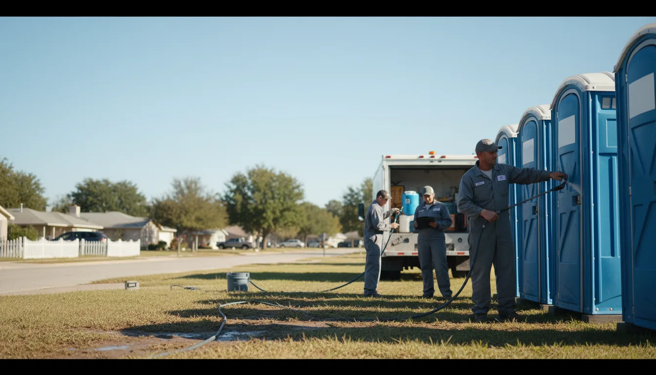 Long-Term Portable Toilet Rental in Wilson, NC near me